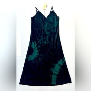 NWT Lanston from Revolve Tie Dye Midi Slip Dress M